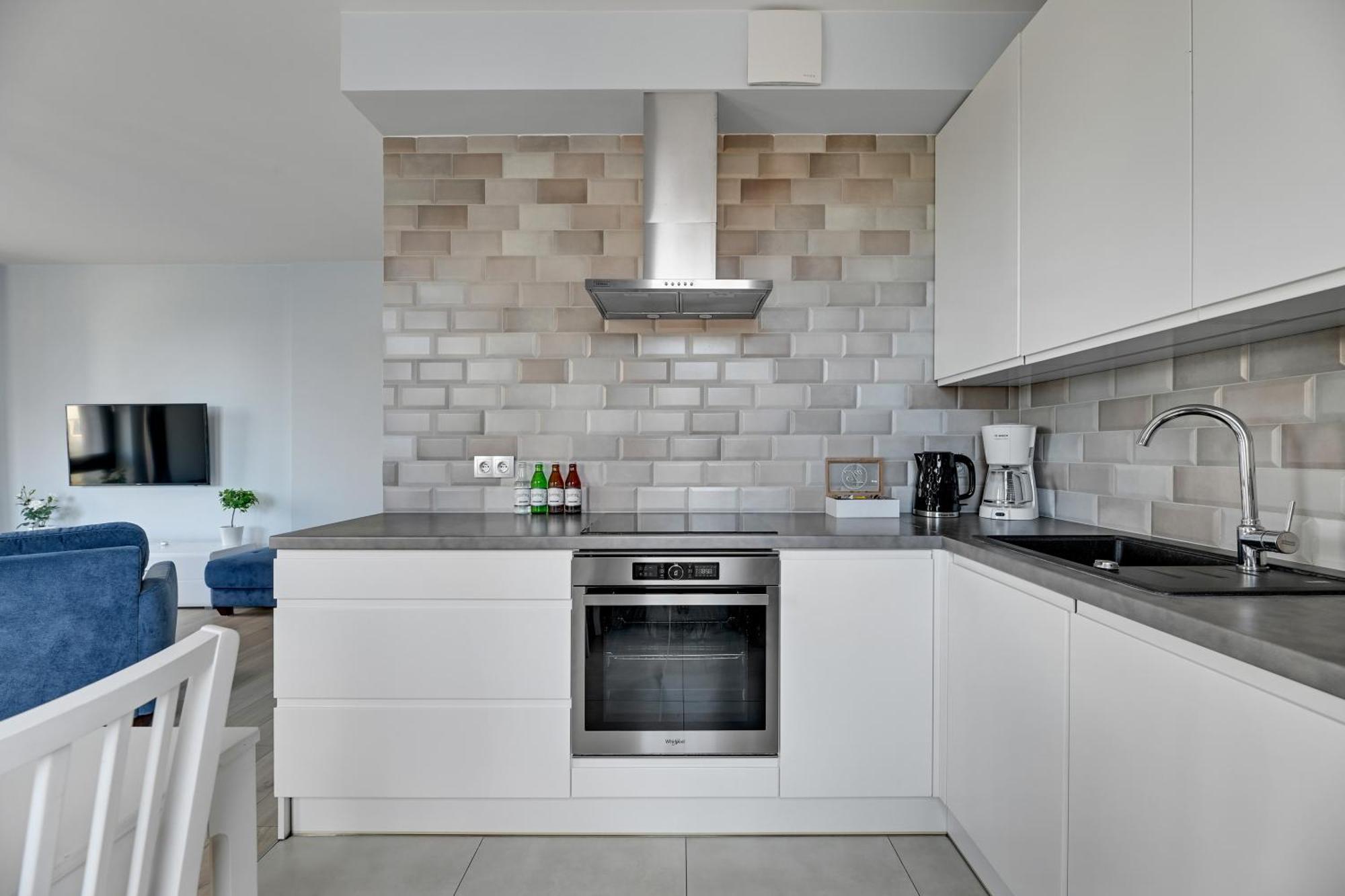 Grand Apartments - Okrzei Residence Sopot Kültér fotó